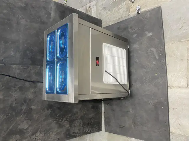 Cold freezer & Salad Bar